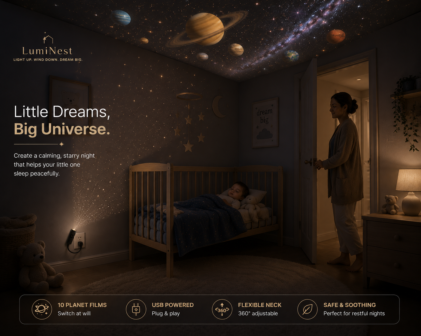 Planet Projector Lamp