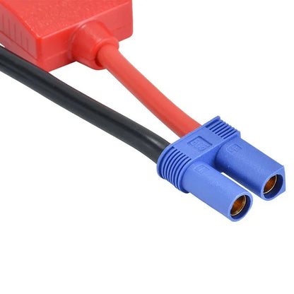 Car Jump Starter Cable with Clamps EC5 Plug Connector Booster Cable Prevent Reverse Charge Module for Auto Battery Jump Start