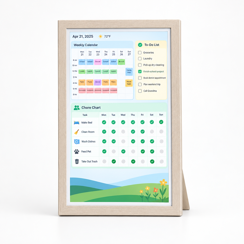 21.5" Smart Touch Screen Family Calendar product photo