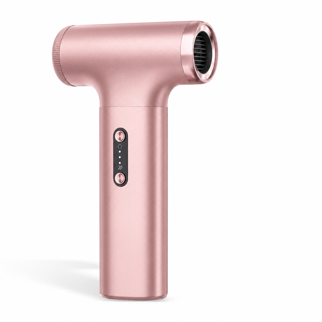 Cordless Mini Ionic Hair Dryer in Pink